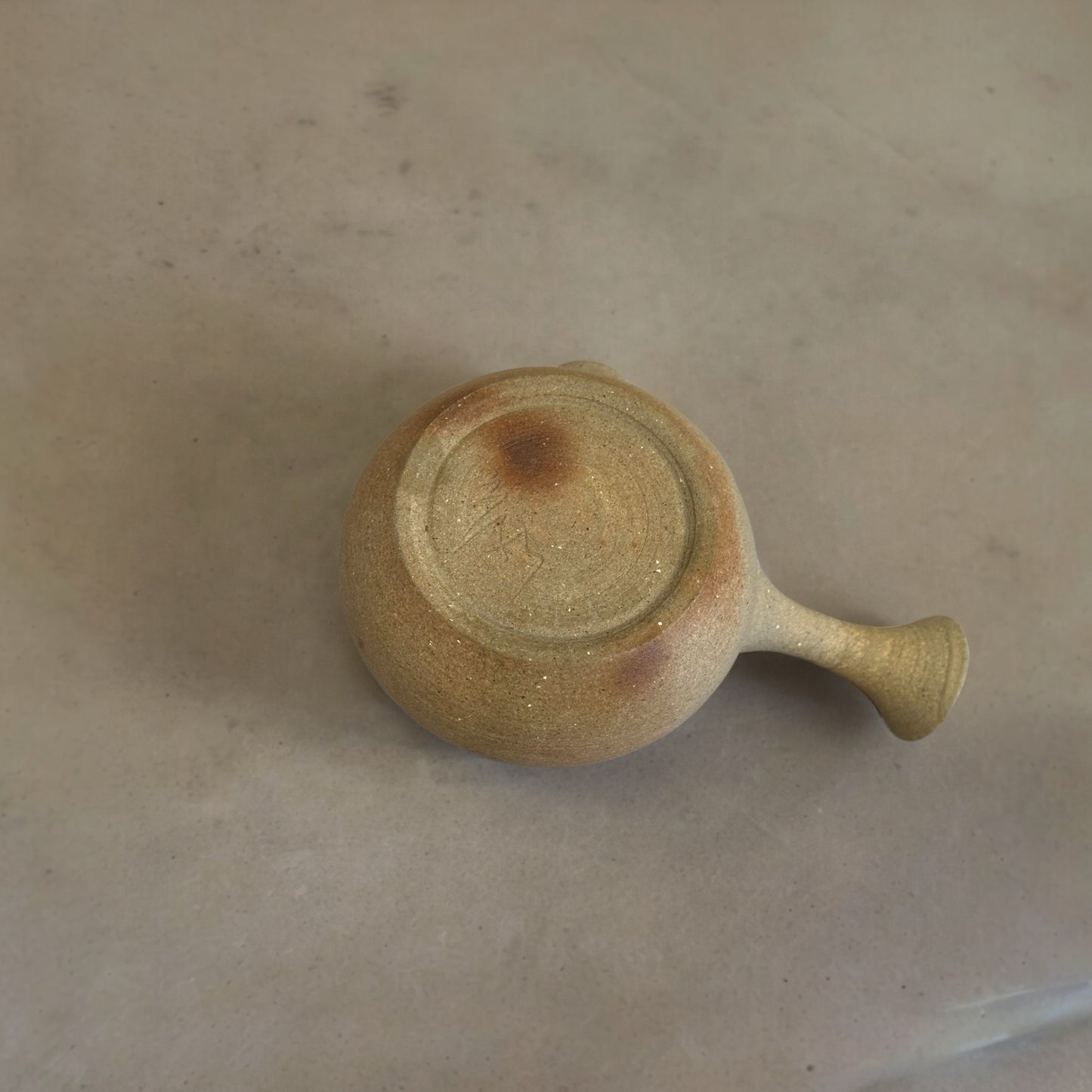《 蘇少鏞 》 手工側把茶壺 老岩泥