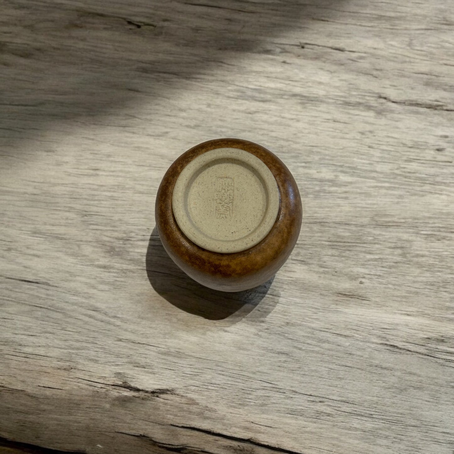 《 添興窯 》 手工陶杯 咖啡霧金