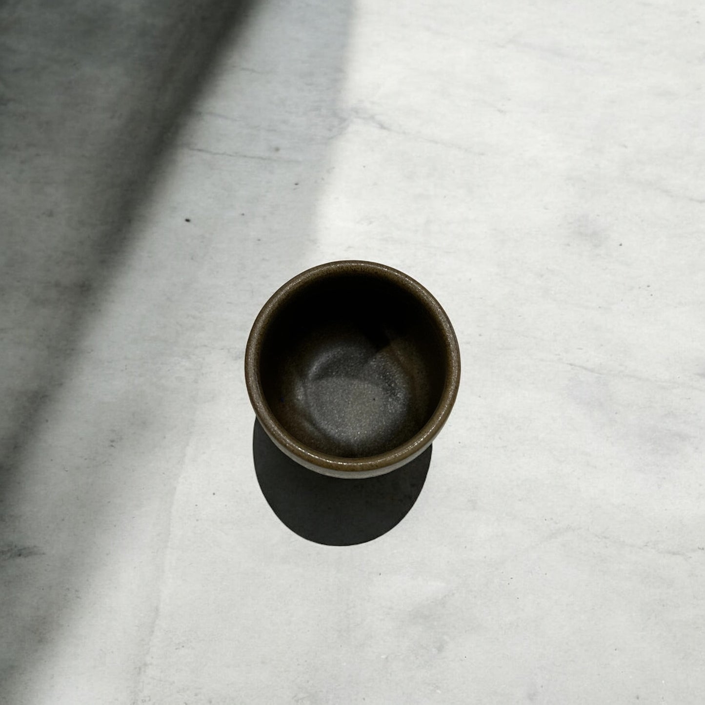 《 添興窯 》 手工陶杯 橄欖咖啡