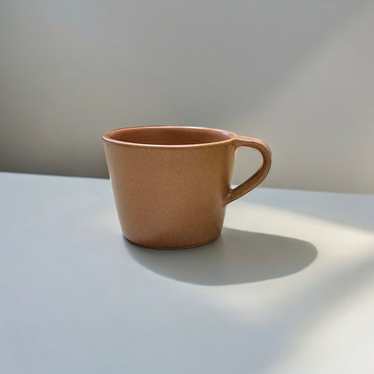 《 吉時雨陶藝 》手工馬克杯 焦糖南瓜