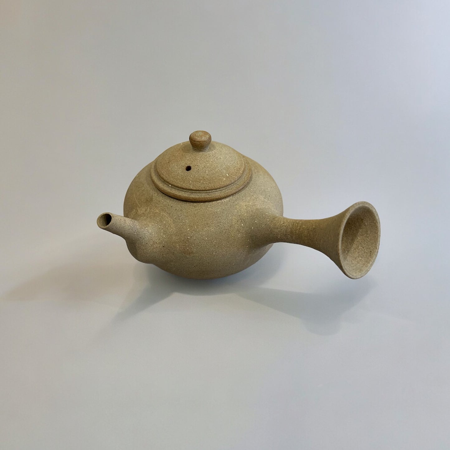《 蘇少鏞 》 手工側把茶壺 老岩泥