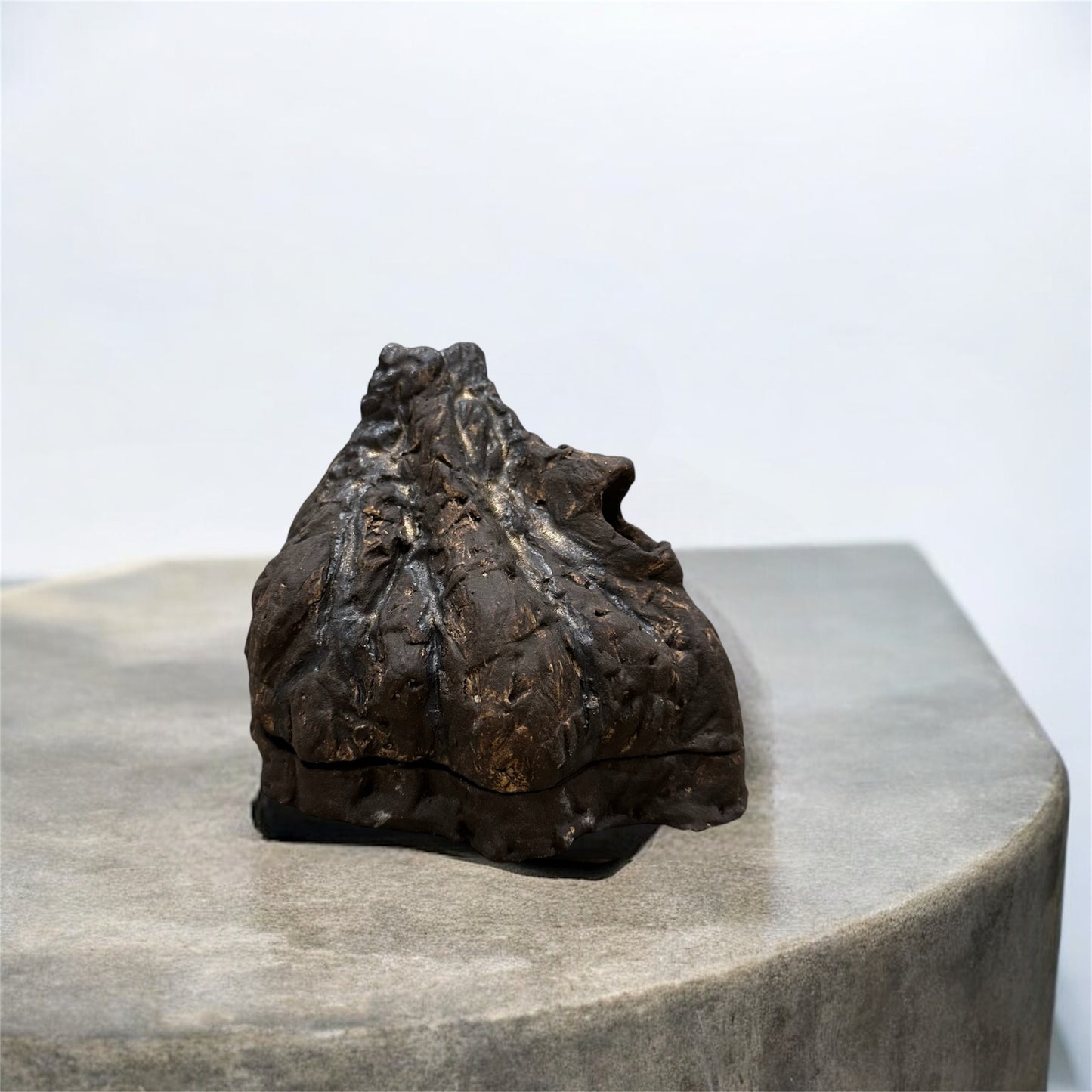 《 好人製陶 》兩件式手工陶瓷香座 普羅米修斯火山