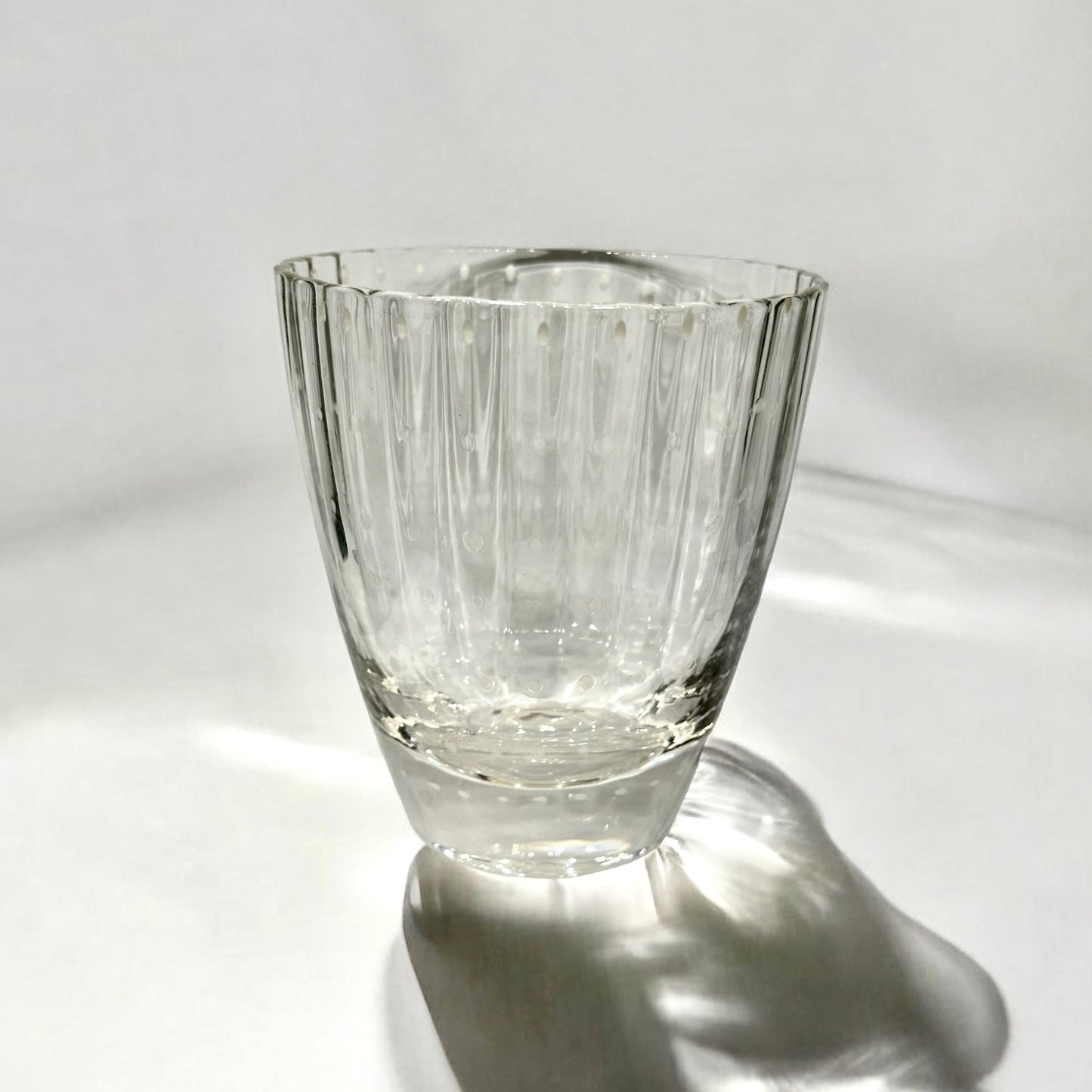 《 日本製杯 》 玻璃杯 水玉波點
