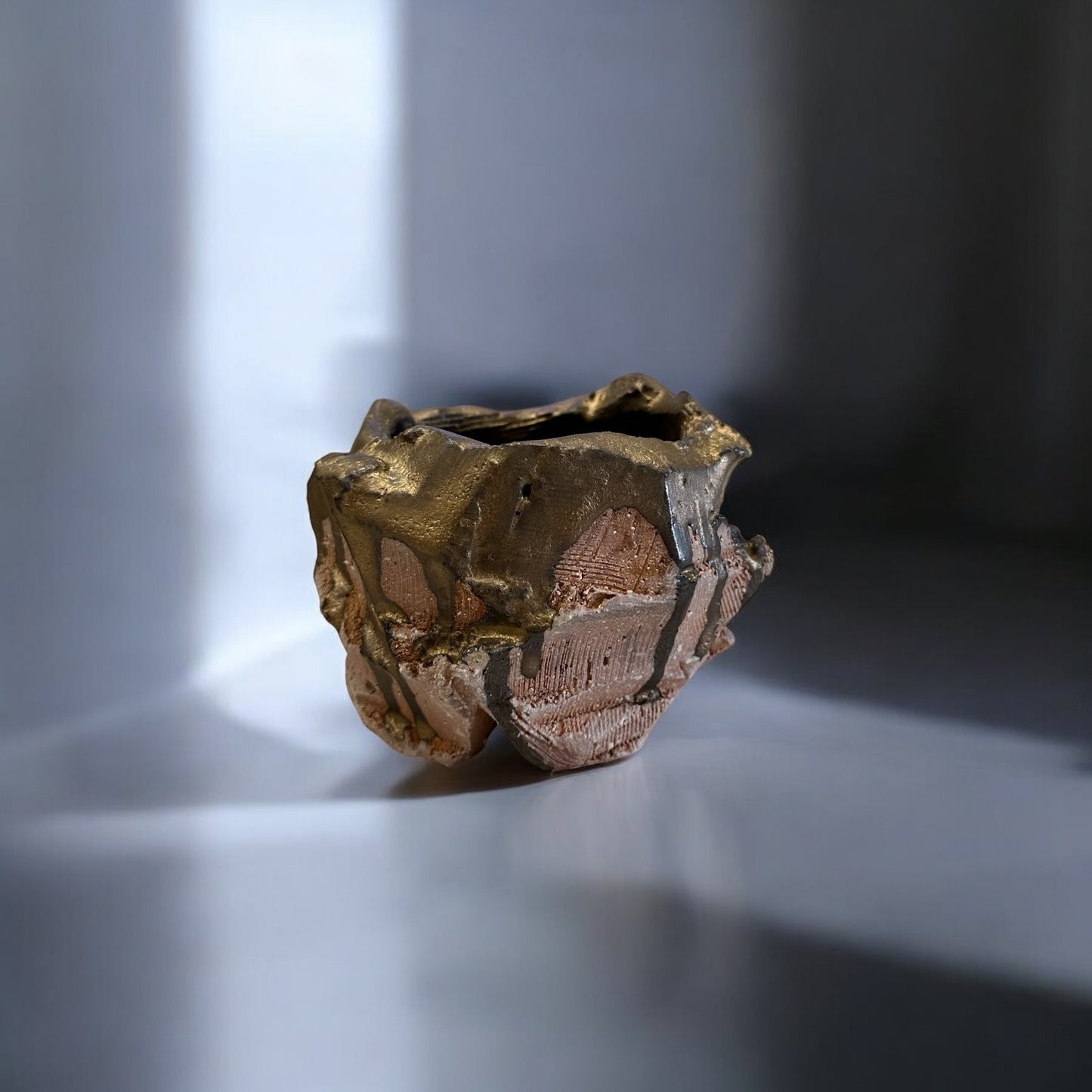 《 好人製陶 》手工盆器 琉金沙印