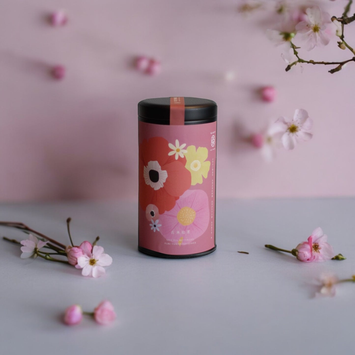 繁花 柚子花紅茶 罐裝茶葉
