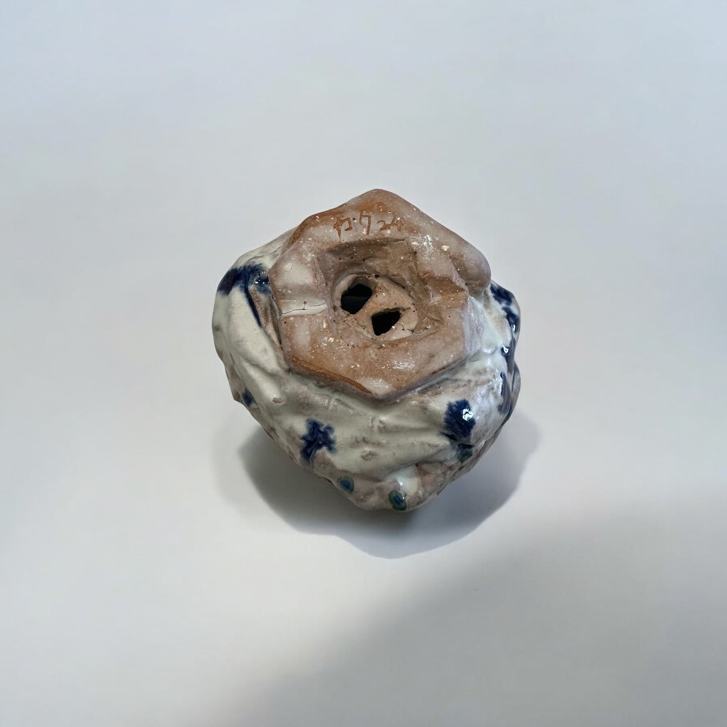 《 好人製陶 》手工盆器 藍釉之雲