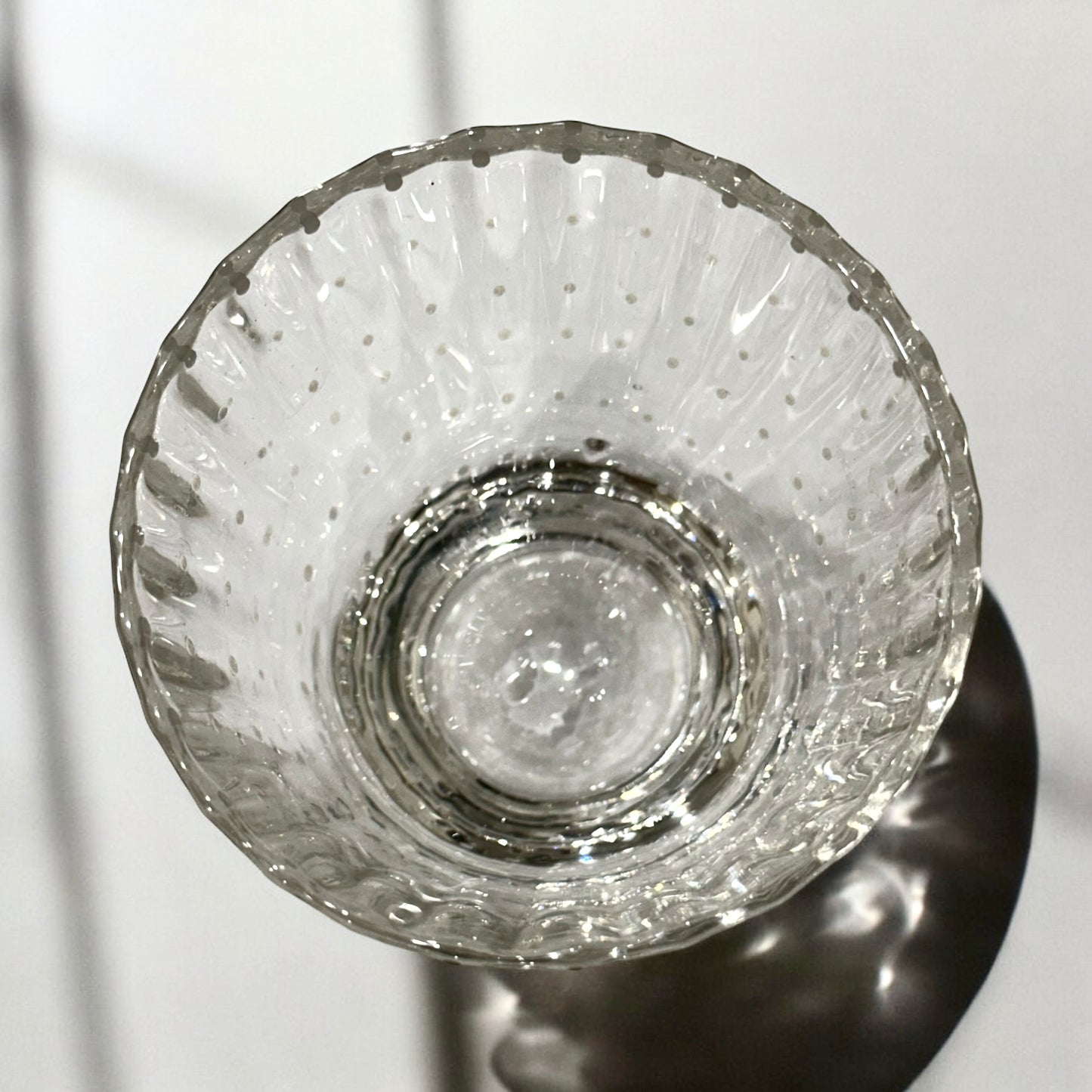 《 日本製杯 》 玻璃杯 水玉波點
