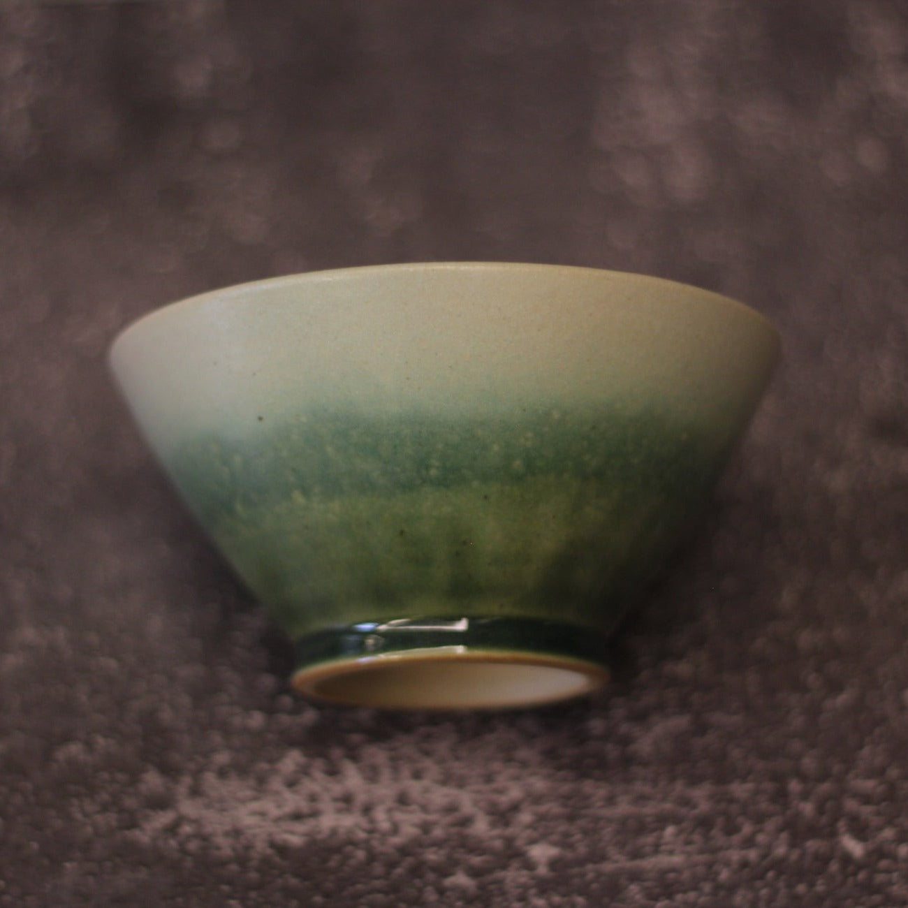 JAEE 手工陶碗 山林綠