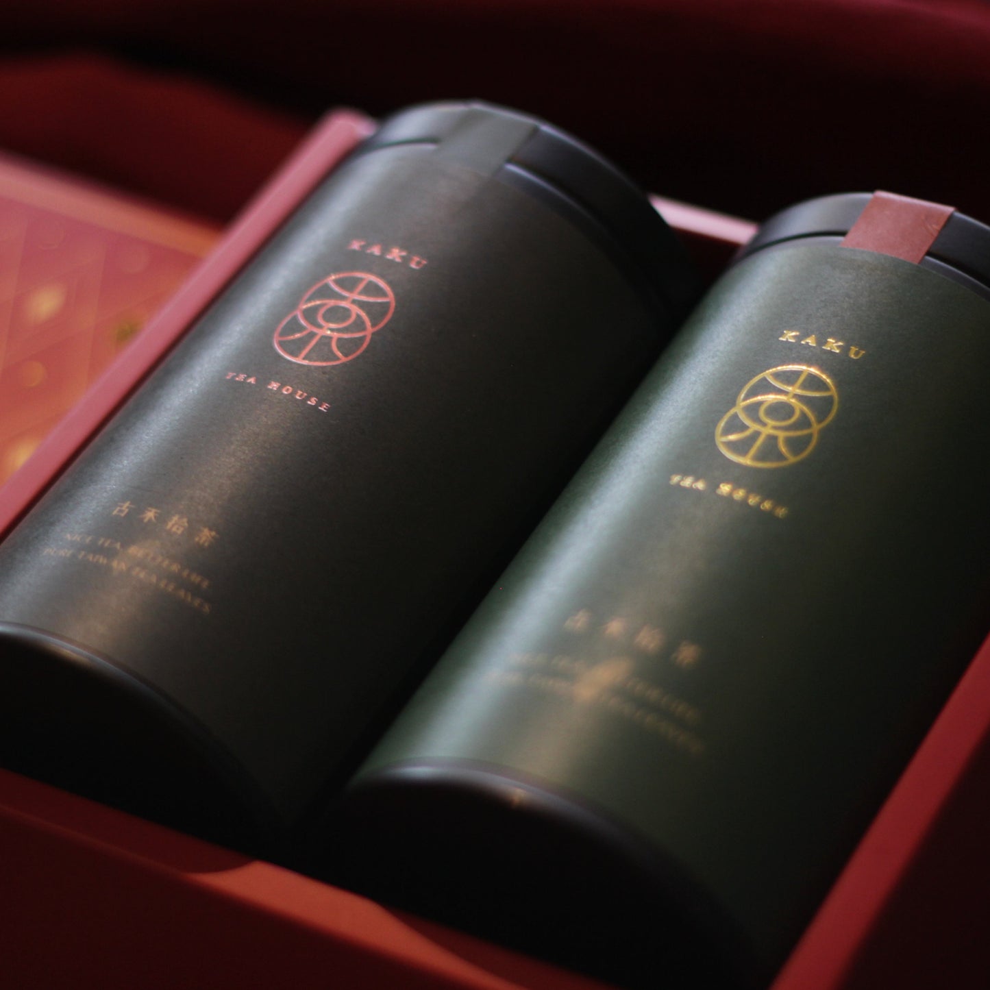 【年節禮盒】好運龍厚哩 雙茶罐茶葉禮盒
