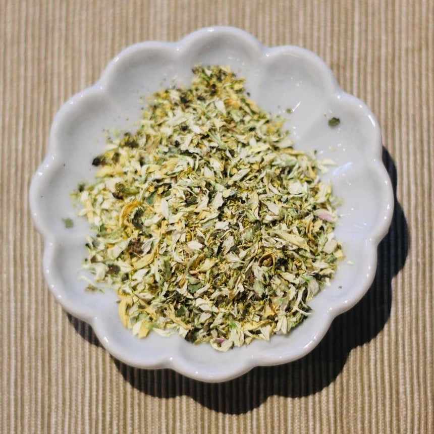 胡蝶 小菊花薄荷安神無咖啡因茶(8包)