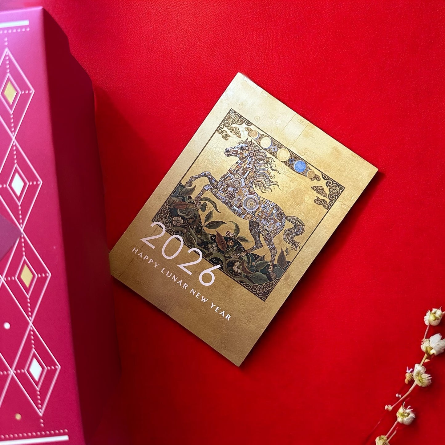 【 2026 馬年限定 】【贈限量厚磅帆布袋+ 金馬迎春明信片】神馬都如意 雙茶罐茶葉禮盒