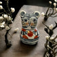 "Japanese Pottery" Handmade Ceramic Doll ( Lucky Cat  )