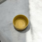 《 吉時雨陶藝 》 手工茶碗 艷陽粉黃