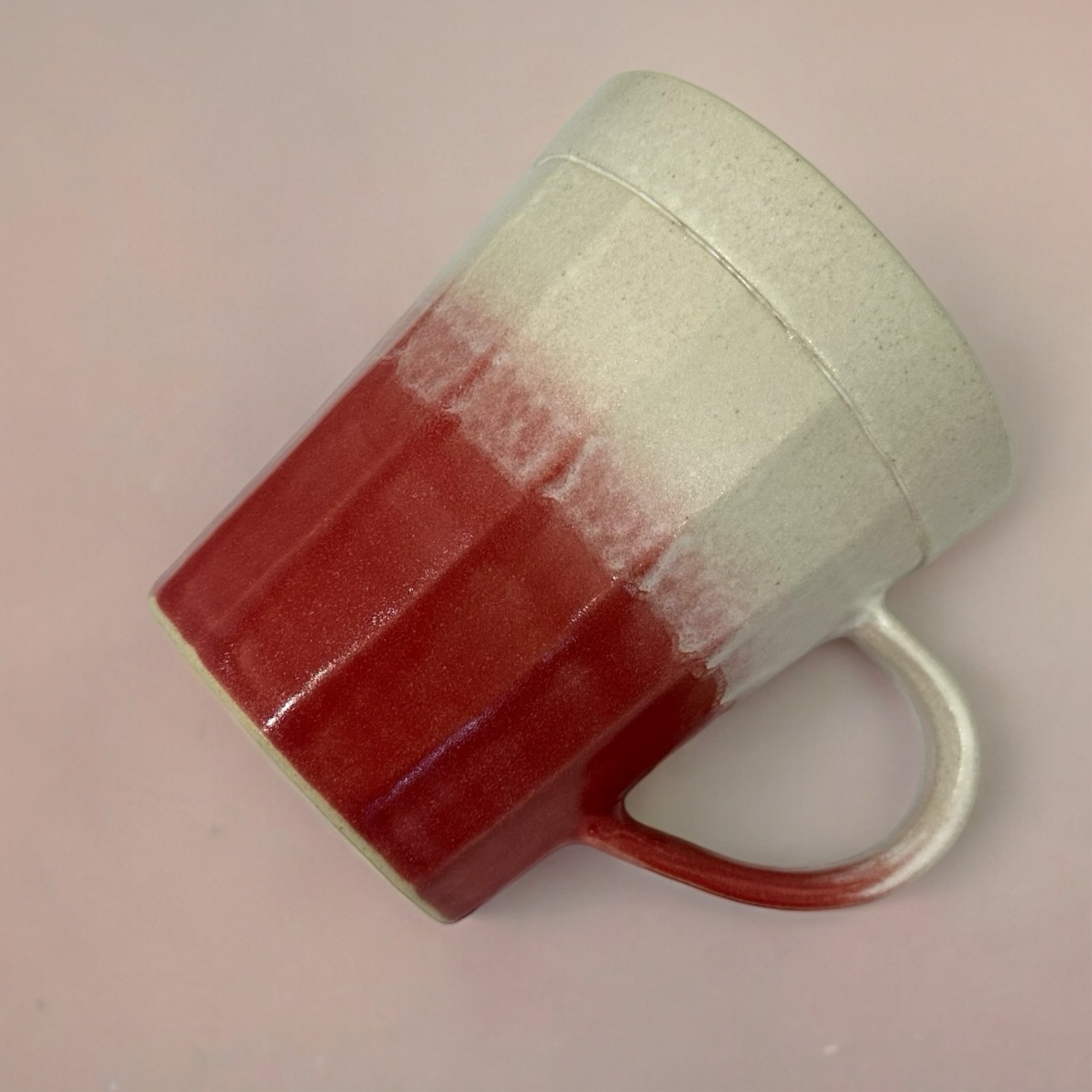 "JAEE" Handmade Mug ( Bright Red )