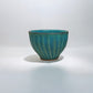 "Japanese Pottery" "Pair of Cups" Swirling Pattern Pottery Cup ( Green )