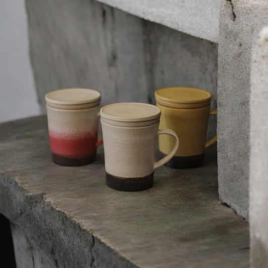 "JAEE" Three-piece Handmade Mug set