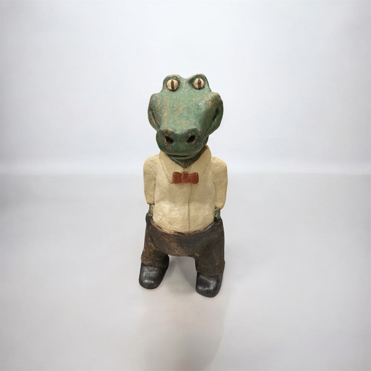 《 好人製陶 》手工雕塑 鱷魚先生的日常