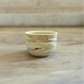 "Japanese Pottery" Pottery Cup ( Nerikomi - Zebra White )