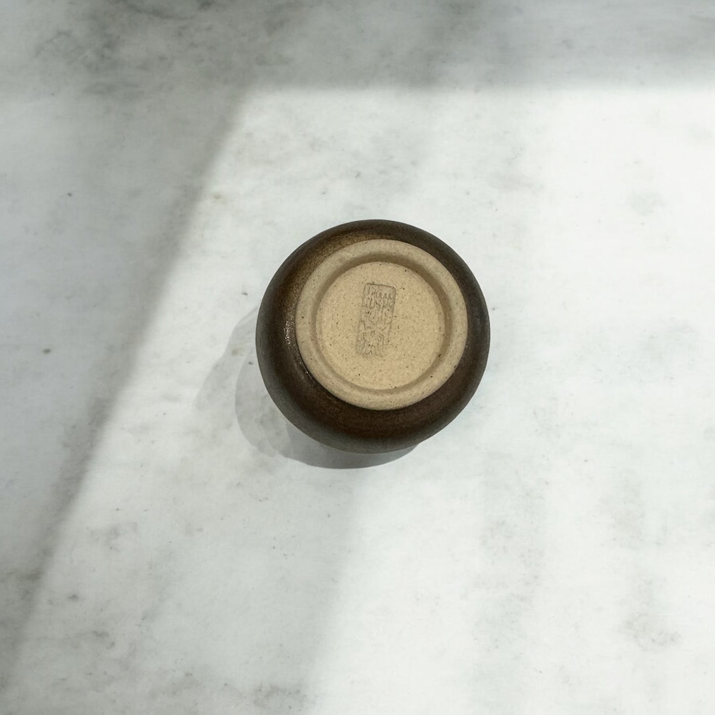 《 添興窯 》 手工陶杯 橄欖綠
