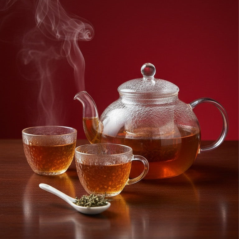 【 2026 馬年限定 】【贈限量厚磅帆布袋+ 金馬迎春明信片】神馬都如意 雙茶罐茶葉禮盒