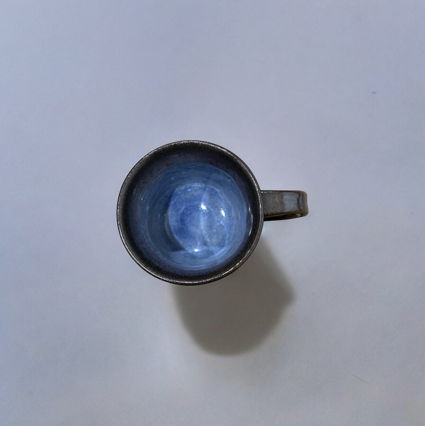 "Living Stone Ceramics" Handmade Pottery Mug ( Night Waterfall )