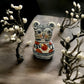 "Japanese Pottery" Handmade Ceramic Doll ( Lucky Cat  )