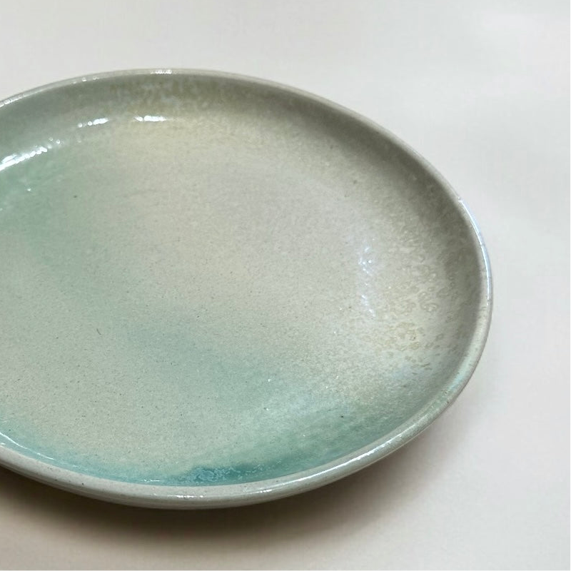 "JAEE" Handmade Pottery Bowl ( Forest Green )