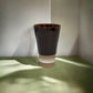 "Japanese Pottery" Handmade Pottery Cup ( brown ) 