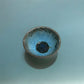 "Japanese Pottery" Handmade Tea Bowl ( Teal )