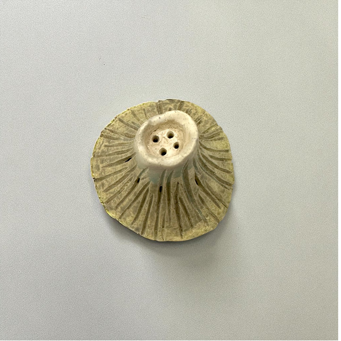 《 好人製陶 》 手工香座 三色富士