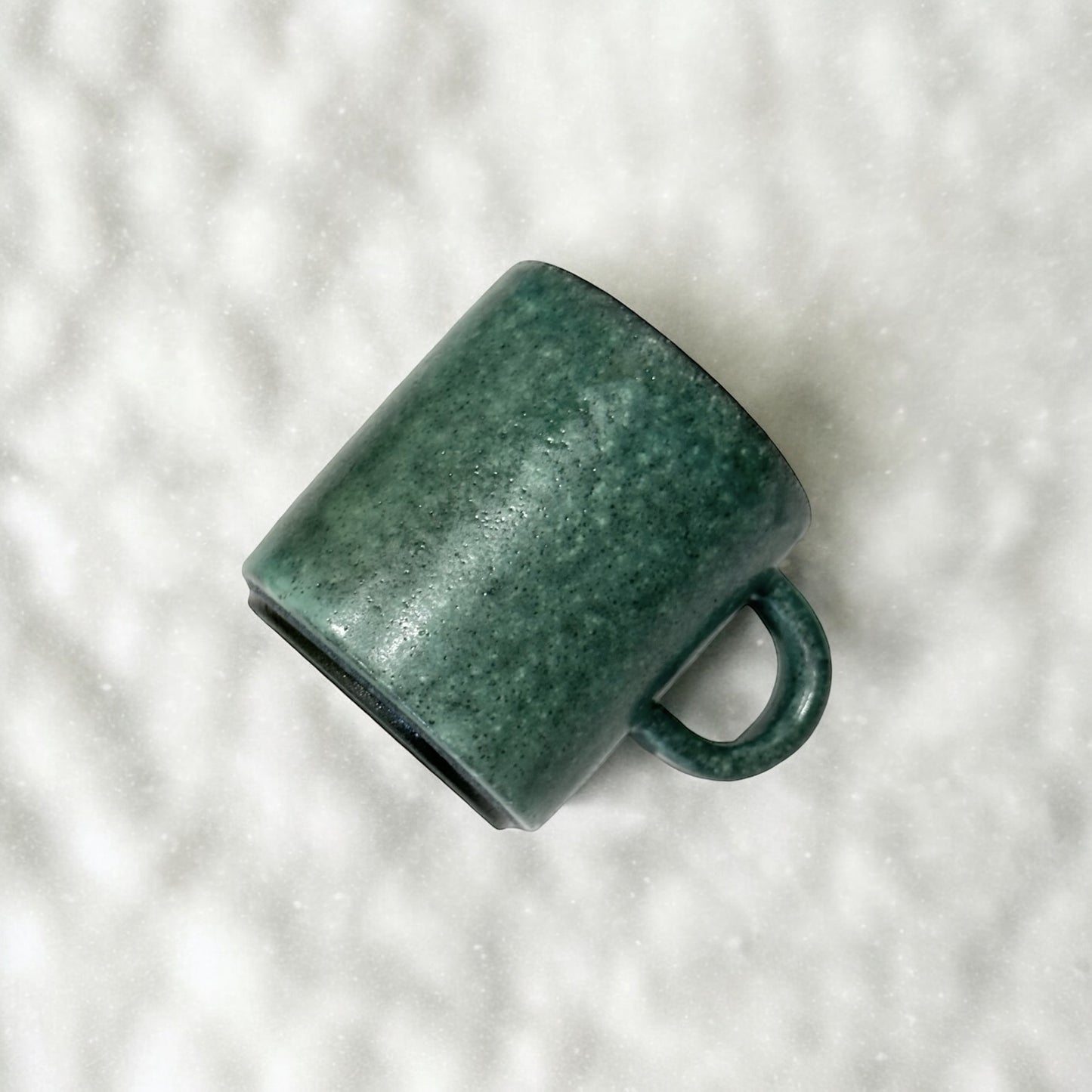 "Japanese Pottery" Handmade Pottery Mug ( stonepattern )