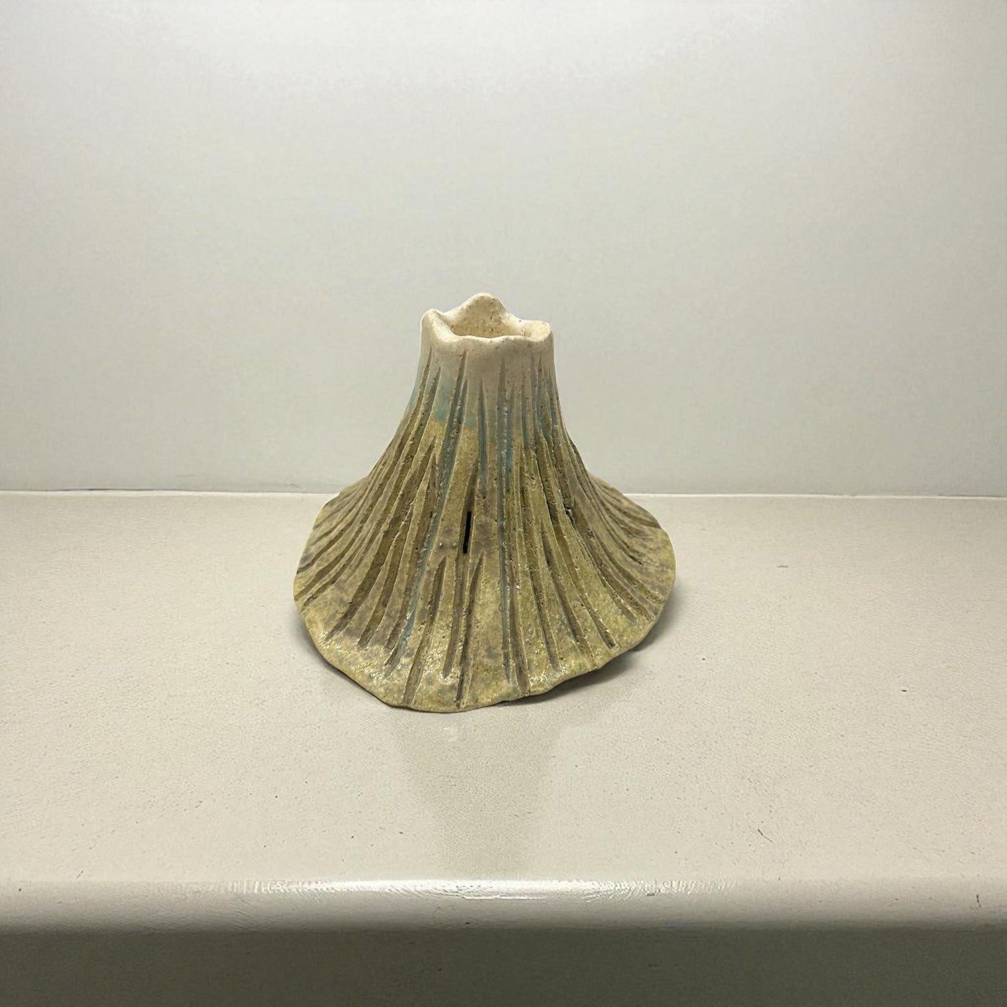 《 好人製陶 》 手工香座 三色富士