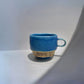 "Japanese Pottery" Handmade Pottery Mug ( oceanstone )