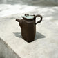 "Ye Hsuan-Hsun " Handmade Pottery Teapot ( Celadon Black Clay )