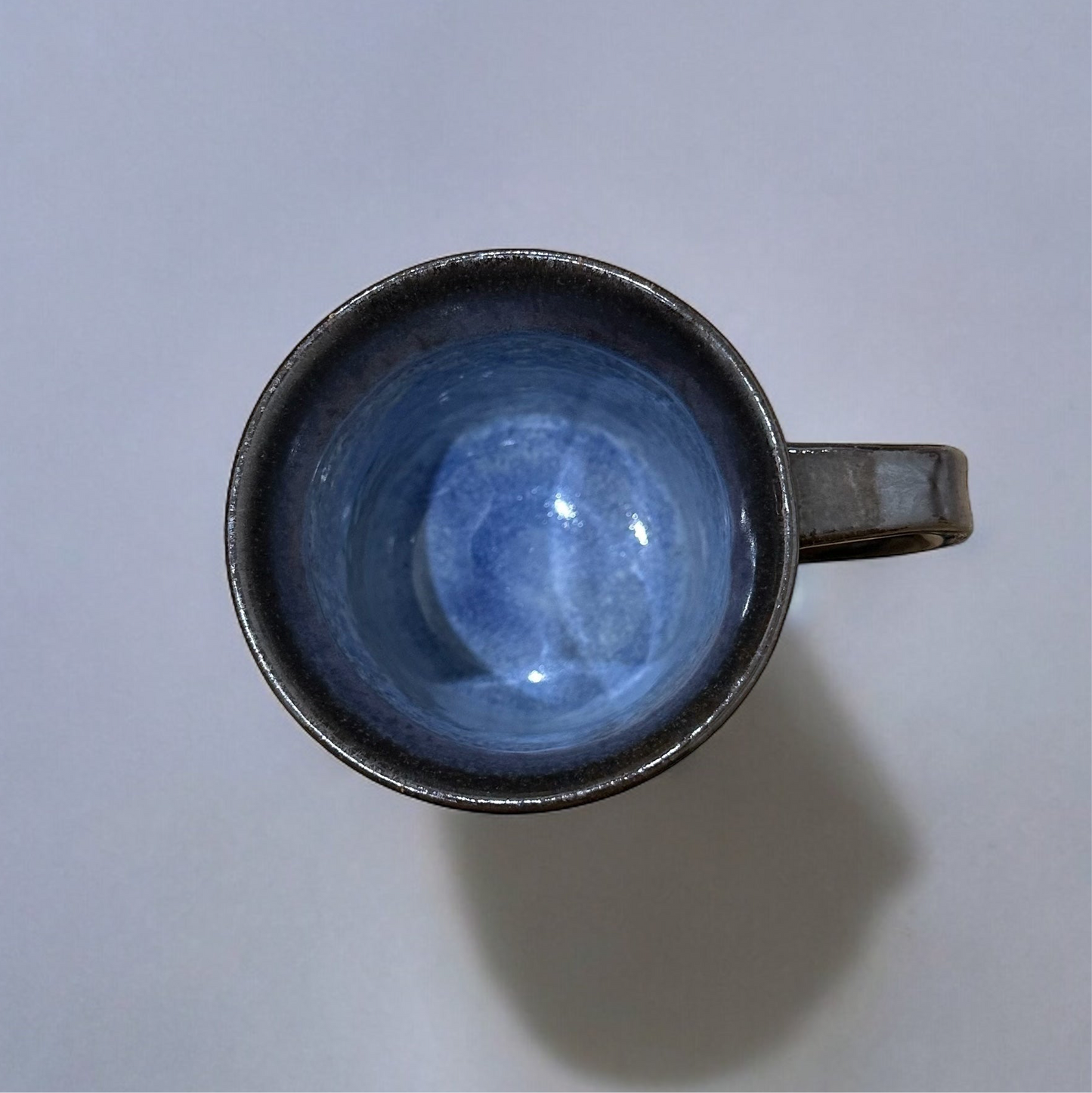 "Living Stone Ceramics" Handmade Pottery Mug ( Night Waterfall )