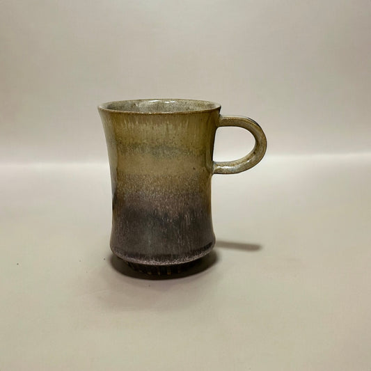 "Living Stone Ceramic" Handmade Pottery Mug ( Moon Amber )